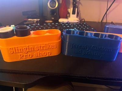 4X1 thumb slug holder for bowling balls 1 3/8 