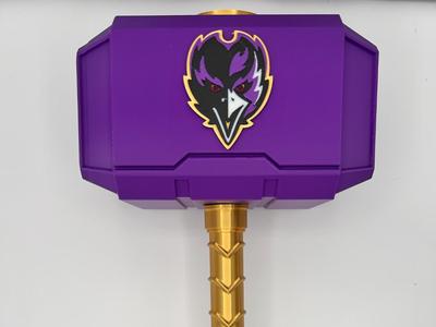 Baltimore Ravens ALT LOGO for Thor's Hammer 