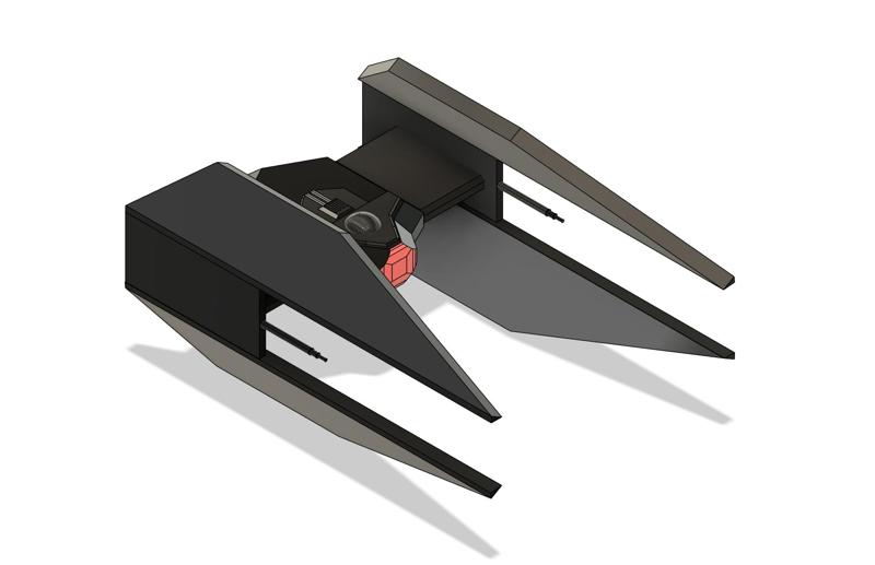 TIE Silencer/Kylo Ren's TIE Fighter