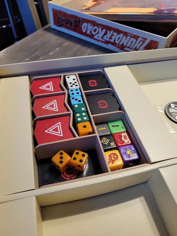 Thunder Road Vendetta - Token Storage and Play Tray