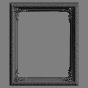 frame stl cnc design