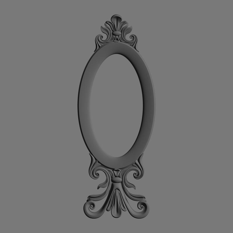 frame stl cnc design