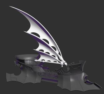 Large Sail for Dark Space Elf Ship