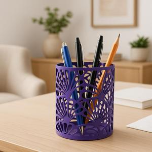 cylindrical pen holder