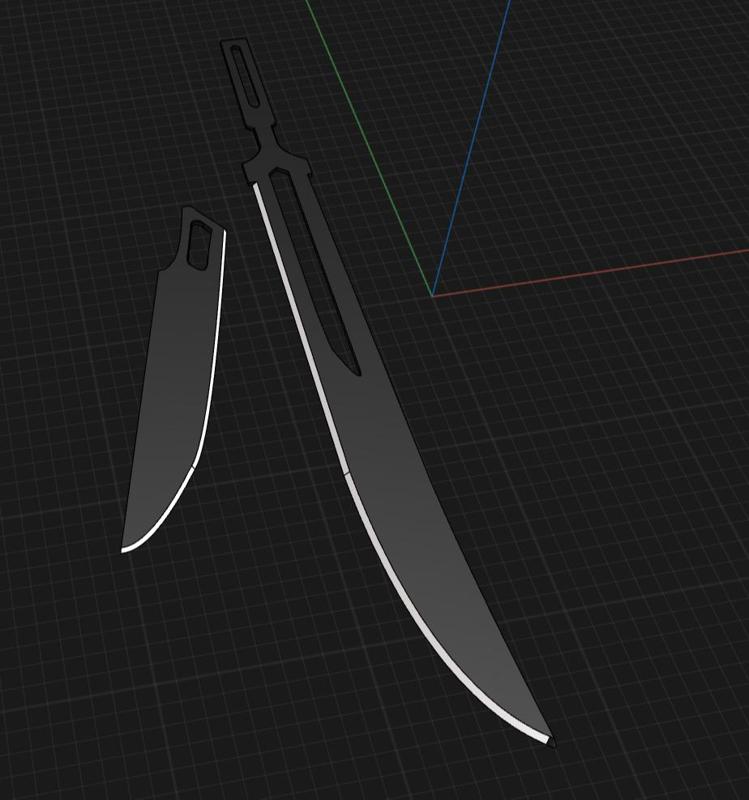 Ichigo Dual Wield zangetsu TYBW Desk Toy