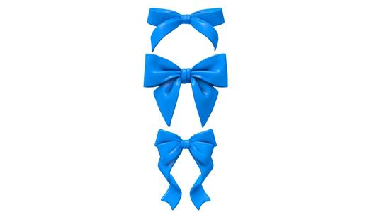 ribbon bow decor / ribbon / ribbon stl / Bow / bow printer