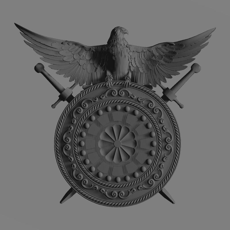 clock stl cnc design