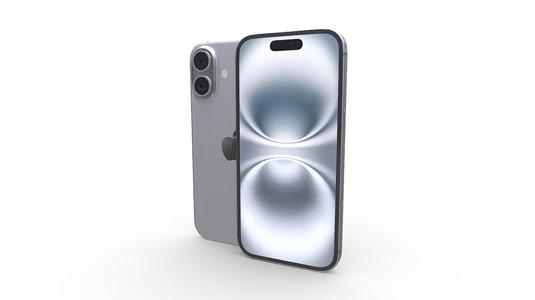 New iPhone 16 silver