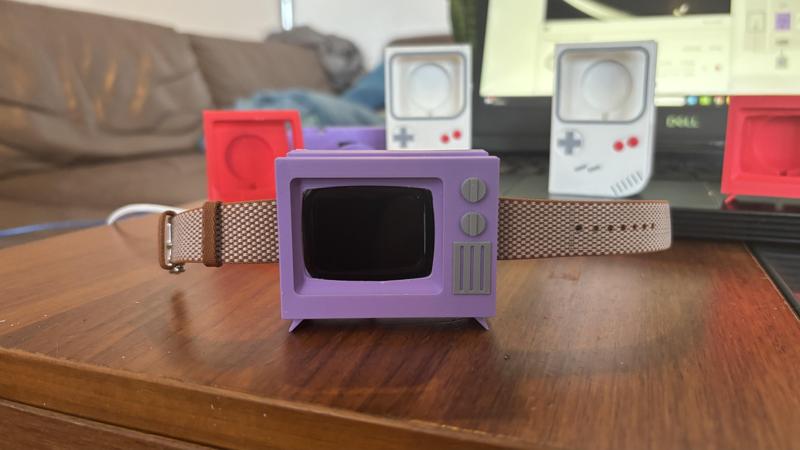 Suport charger apple watch tv simpson