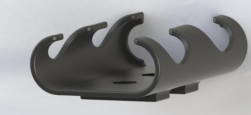 Battery Holder for DSLR video rig