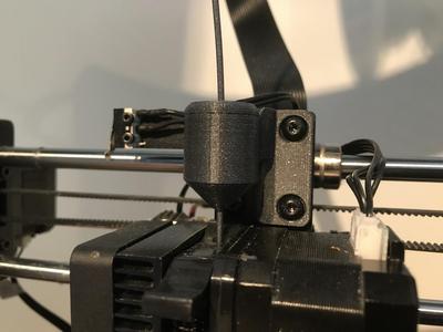 Filament cleaner/guide for Wanhao Duplicator i3 Plus
