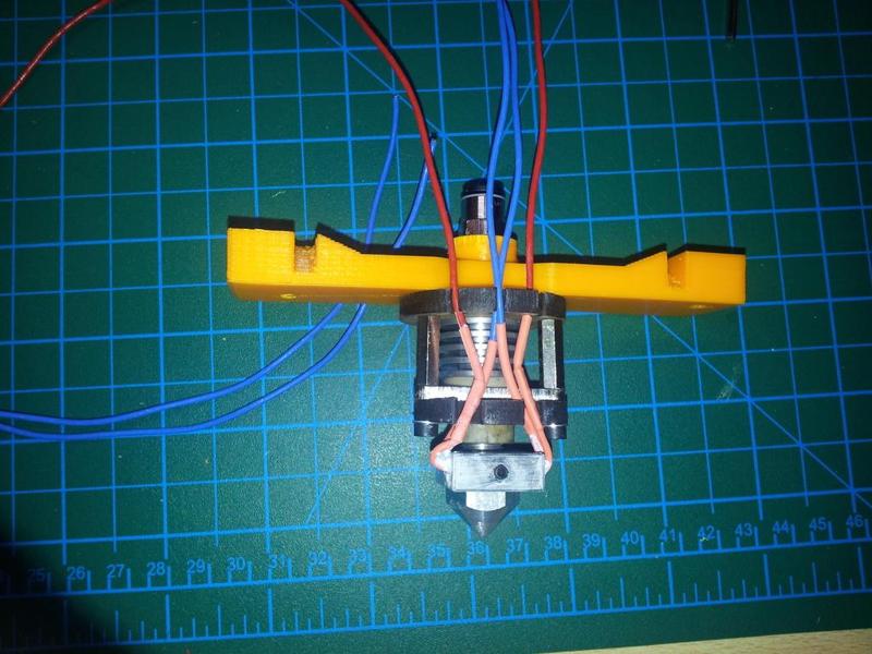 Carriage X for FaryNozzle (Budas) in Printrbot V2 with Bowden
