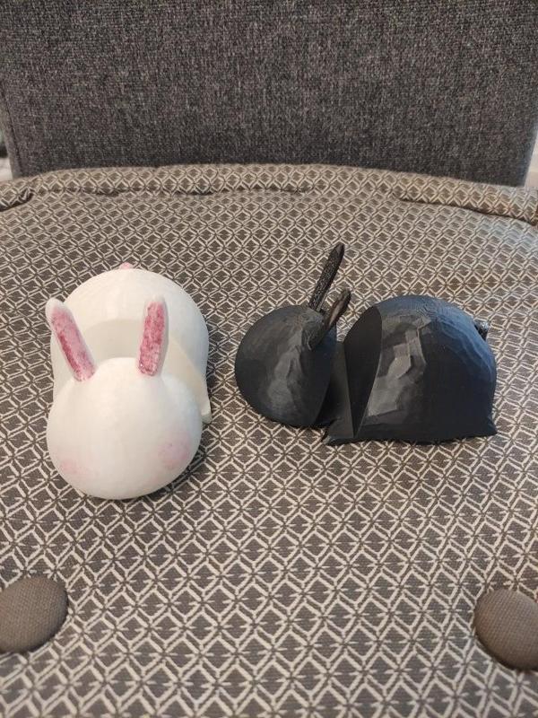Rabbit phone holder