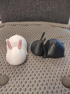 Rabbit phone holder