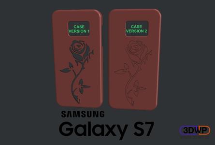 Samsung Galaxy S7 Rose Case