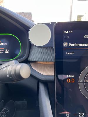 Magsafe Polestar 2 LHD, NO GLUE OR TAPE TO CAR