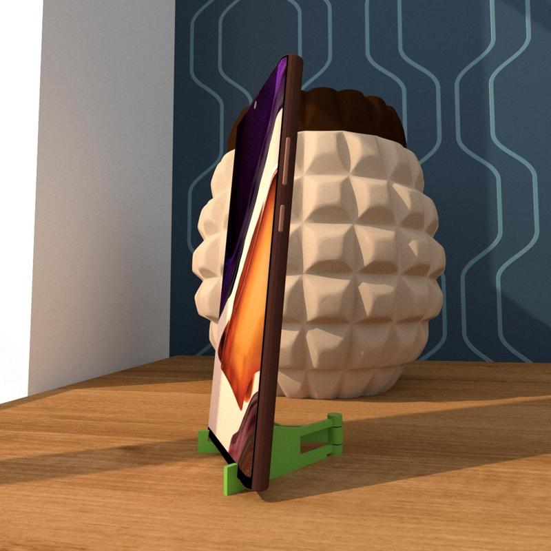 Adjustable mobile phone holder