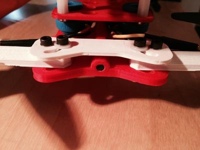 Micro H-Quad - Stronger Base Vibe Mount 9mm and New Landing Gear