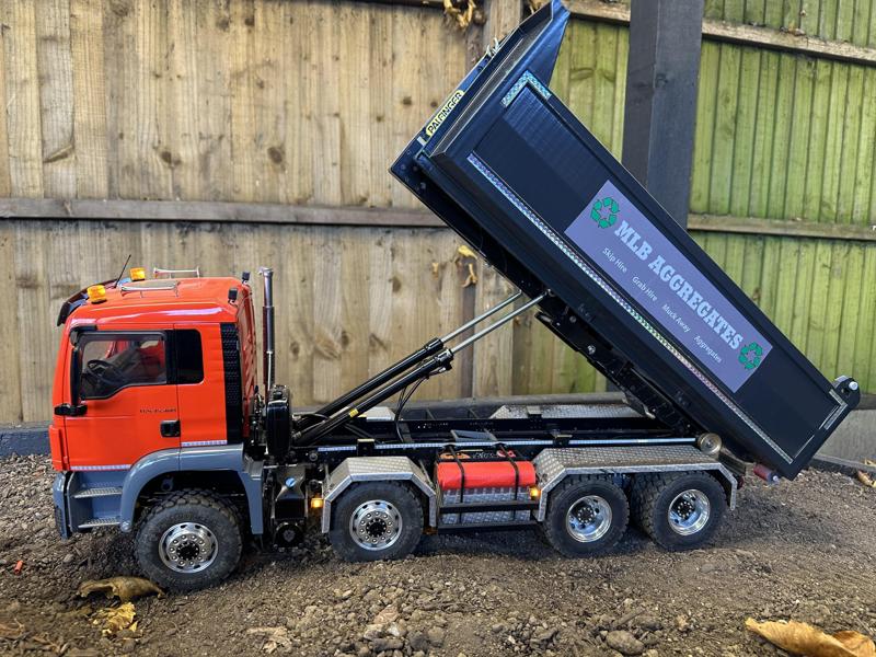 Lesu RORO muck away bin