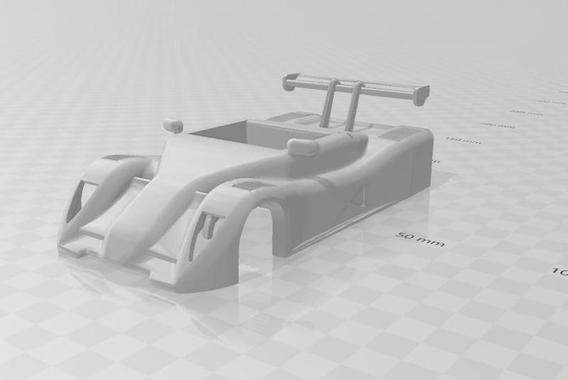 prototype racing car