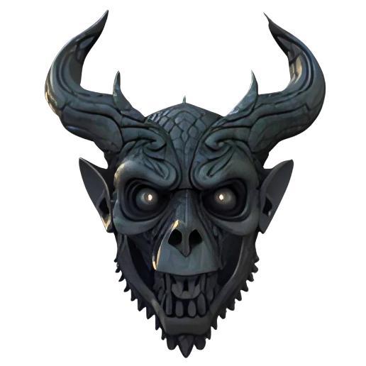 Mythical Demon Skull Mask