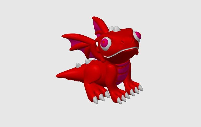 Adorable Majesty: Baby Dragon Figurine