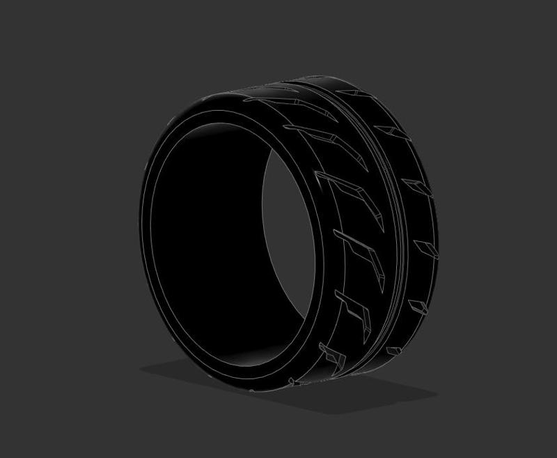 Toyo Proxes R888r Custom 1:64 tire