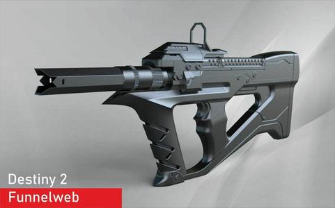 Destiny 2 - Funnelweb Legendary Submachine Gun