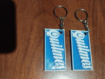 quilmes key ring