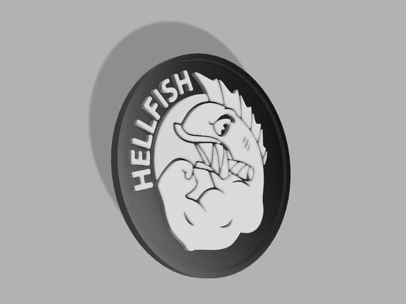 Hellfish glass holder