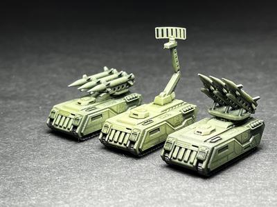 SAM Carrier, SAM radar command, Missile Carrier, Rocket Carrier