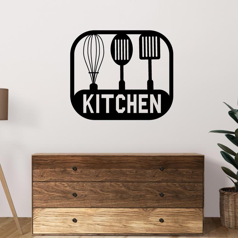 kitchen metal signs