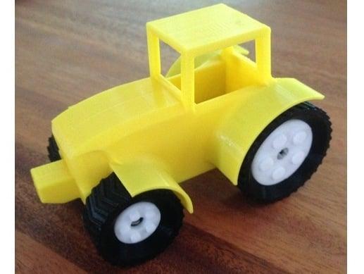 Snap Together Farm Tractor - minor mods
