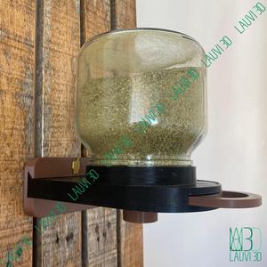 Yerba mate dispenser