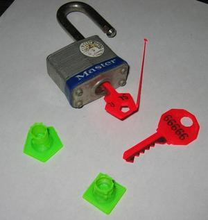 Customizable Safe / House / Padlock keys