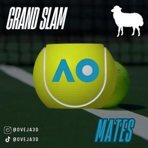 Mate Tennis Ball AUSTRALIAN OPEN Tennis Ball