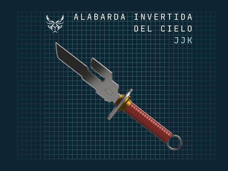 DAGA ALABARDA INVERTIDA DEL CIELO
