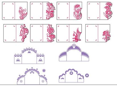 Gift Card Cutting Scheme Set