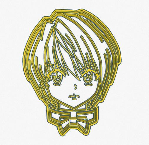 KURAPIKA KURTA HUNTER X HUNTER / COOKIE CUTTER