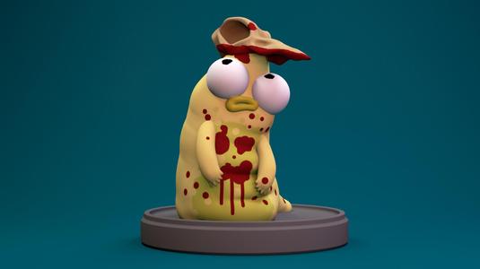 Pupa - solar opposites 3D printable model 3D print model
