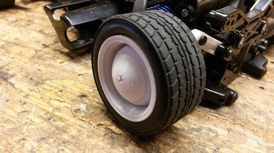 Tamiya beetle smoothie rear rim, for hubcap