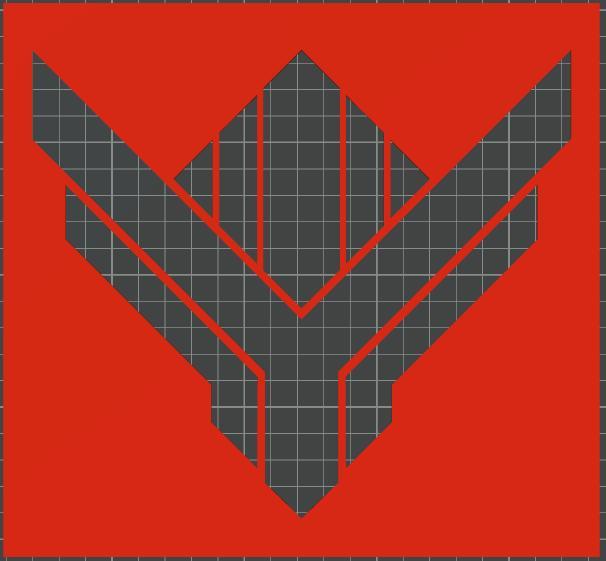 House Halleck Stencil