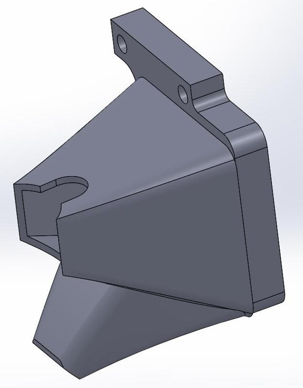 Lulzbot TAZ Fan Dual Duct