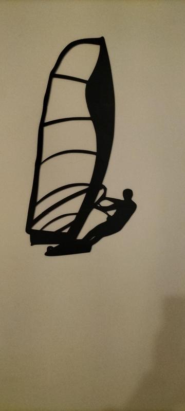 Windsurf wall decoration