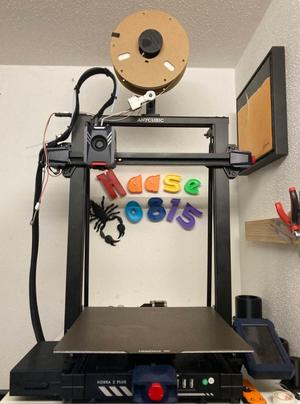 Reel holder with filament sensor conversion