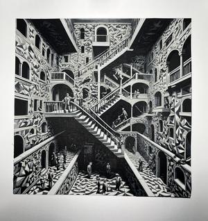 MC Escher "Esque" Hueforge