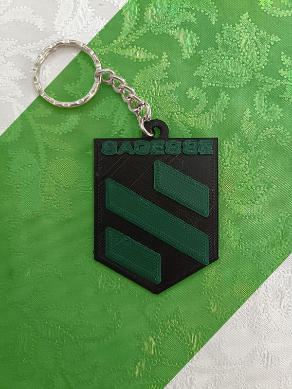 Sagesse Basketball CLub Logo Keychain