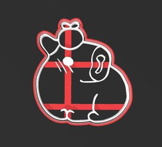 Capibara, Cookie cutter