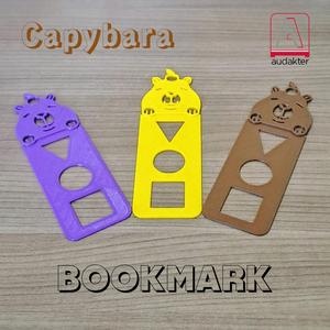 Capybara Bookmark