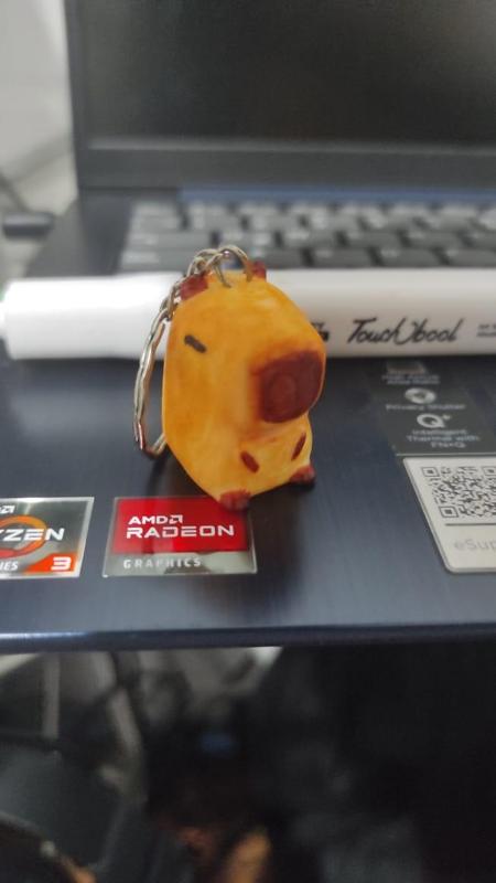 Capibara Keychain